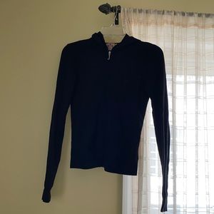 Juicy Couture Vintage Black Hooded Zip Up